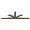 Ekena Millwork Richland Rough Sawn Timber Gable Bracket, Douglas Fir, 108"W x 36"H x 4"D x 6"F, 8/12 Pitch GBW108X36X0406RIC00RDF - alternate 2
